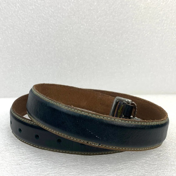 J. Fold Genuine Full Grain Leather Belt 30mm - Picture 3 of 7